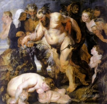  Paul Kunst - Drunken Silenus Barock Peter Paul Rubens